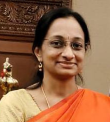 Portrait of Dr. Arathi Srinivasan, Head and Senior Consultant in Pediatric Hemato-Oncology.
